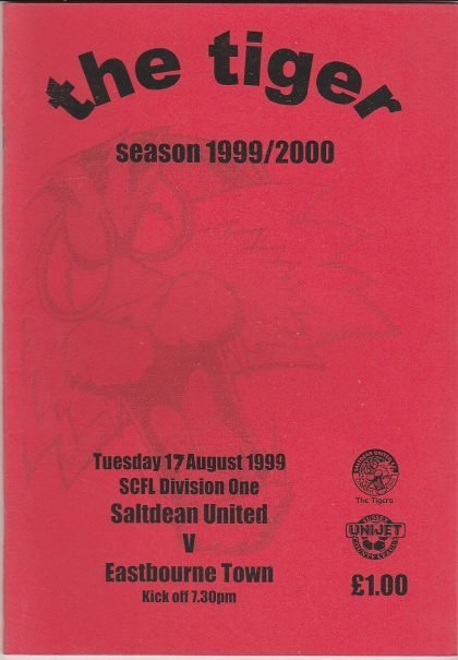 Saltdean United v Eastbourne Town  17-Aug-1999