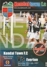 Kendal Town v Everton  28-Jul-2007