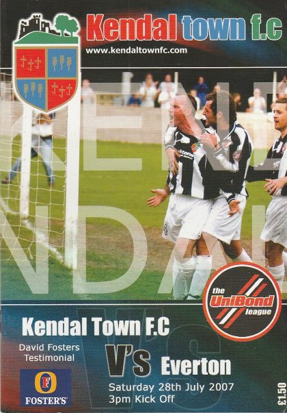 Kendal Town v Everton  28-Jul-2007