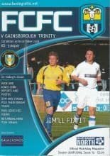 Farsley Celtic v Gainsborough Trinity 25-Oct-2008