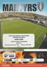 Merthyr Town v Histon  09-Jan-2016