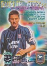Dublin City v Ipswich Town 07-Aug-2001