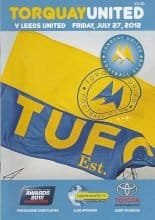 Torquay United v Leeds United 27-Jul-2012