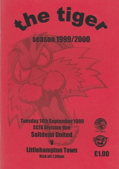 Saltdean United v Littlehampton Town   14-Sep-1999