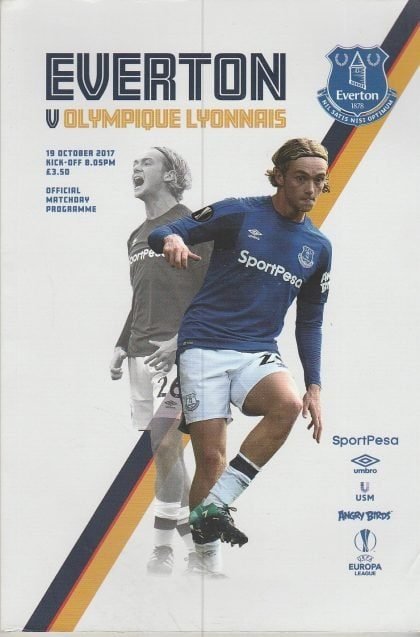 Everton v Olympique Lyonnais  19-Oct-2017