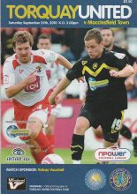 Torquay United v Macclesfield Town 25-Sep-2010