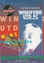 Winsford United v Manchester City XI  09-Aug-1995