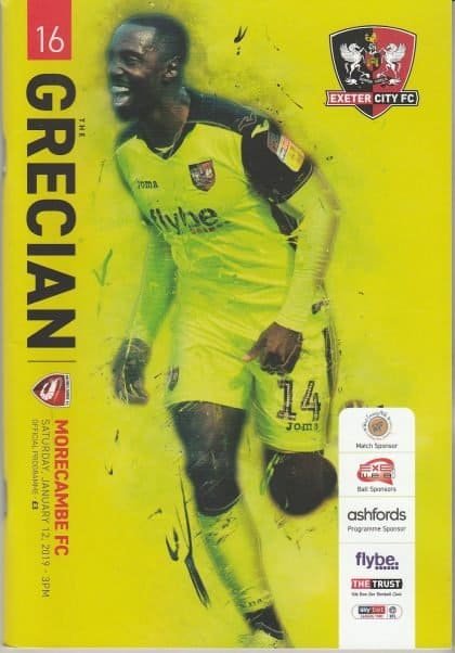 Exeter City v Morecambe 12-Jan-2019
