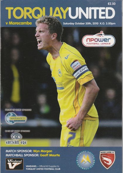 Torquay United v Morecambe  30-Oct-2010
