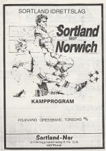 Sortland v Norwich City 19-May-1984