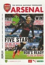 Arsenal v Norwich City 24-Oct-2017