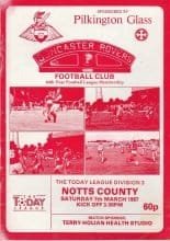 Doncaster Rovers v Notts County 07-Mar-1987