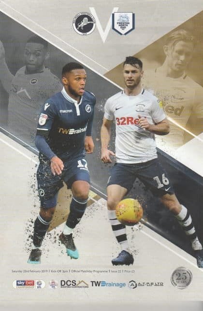 Millwall v Preston North End  23-Feb-2019