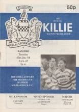 Kilmarnock v Glasgow Rangers  27-Dec-1988