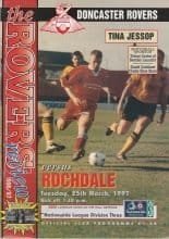 Doncaster Rovers v Rochdale 25-Mar-1997