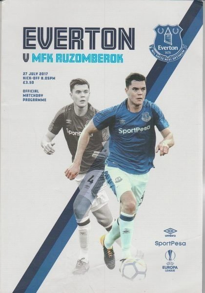 Everton v MFK Ruzomberok  27-Jul-2017