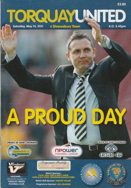 Torquay United v Shrewsbury Town 14-May-2011