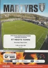 Merthyr Town v St Neots Town  09-Apr-2016