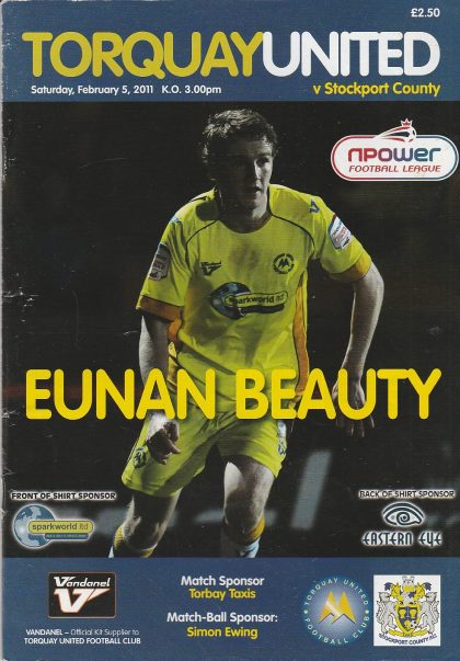 Torquay United v Stockport County 05-Feb-2011