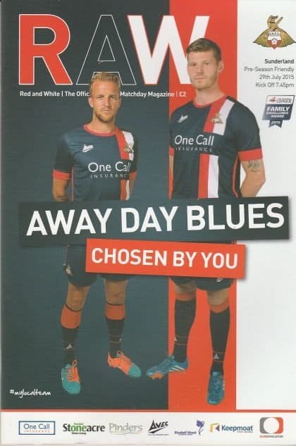 Doncaster Rovers v Sunderland   29-Jul-2015