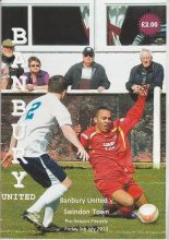 Banbury United v Swindon Town  05-Jul-2013