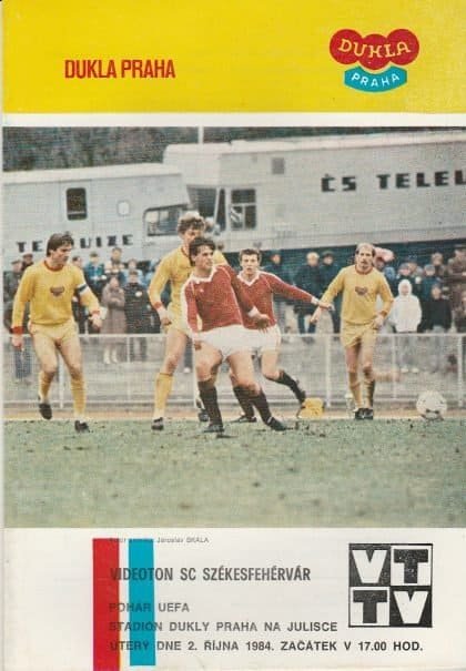 Dukla Prague v Videoton  02-Oct-1984