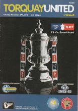 Torquay United v Walsall  22-Nov-2010