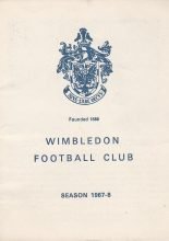 Wimbledon v Wellington Town 21-Dec-1967