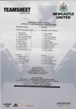 Newcastle United v Fulham 10-Sep-2005