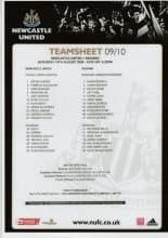 Newcastle United v Reading  15-Aug-2009