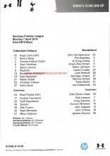 Tottenham Hotspur v Sunderland 07-Apr-2014