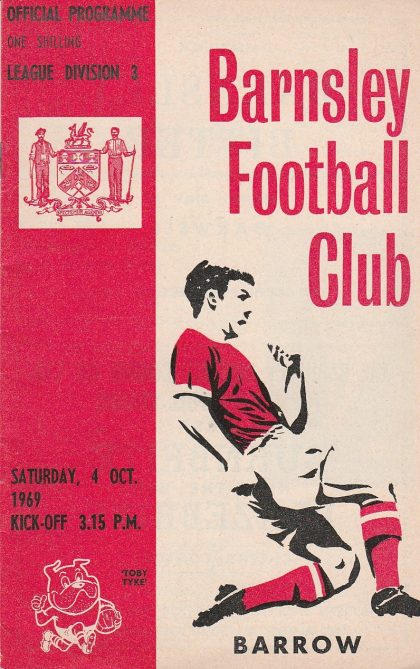 Barnsley v Barrow 04-Oct-1969