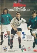 The Football League v The Italian League 14-Nov-1995