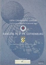 Glasgow Rangers v IFK Gothenburg  27-Aug-1997