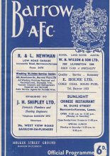 Barrow v Lincoln City 09-Apr-1966