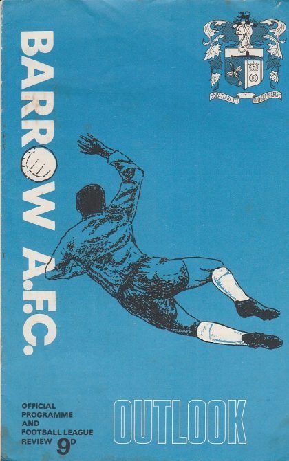 Barrow v Luton Town 17-Aug-1968