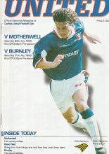 Carlisle United v Burnley  31-Jul-1999