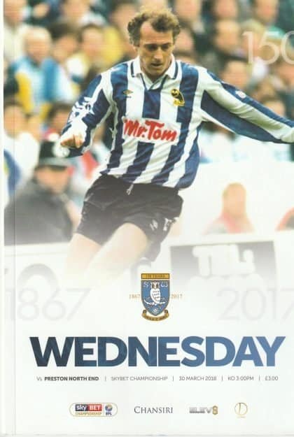 Sheffield Wednesday v Preston North End  30-Mar-2018