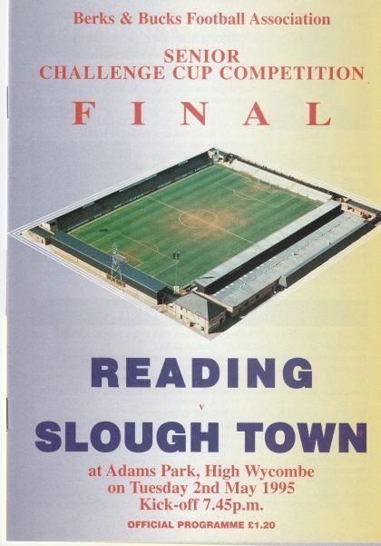 Reading v Slough Town  02-May-1995