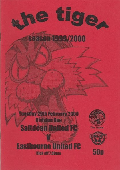 Saltdean United v Langney Sports  11-Mar-2000