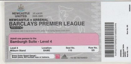 Newcastle United v Arsenal 21-Mar-2009