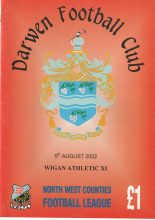 Darwen v Wigan Athletic XI  05-Aug-2002