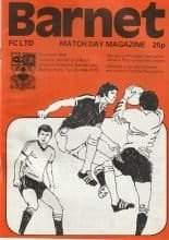 Barnet v Arsenal 11-Oct-1982
