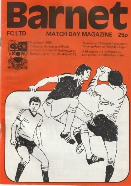 Barnet v Arsenal 11-Oct-1982