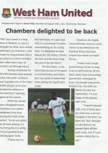 West Ham United u21 v Aston Villa u21   24-Aug-2015