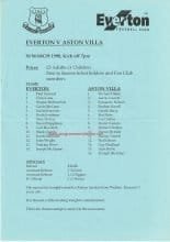 Everton Reserves v Aston Villa Reserves 30-Mar-1998