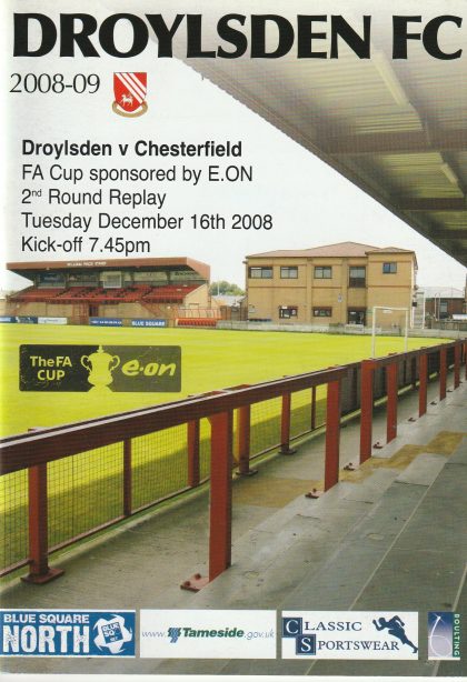 Droylsden v Chesterfield  16-Dec-2008