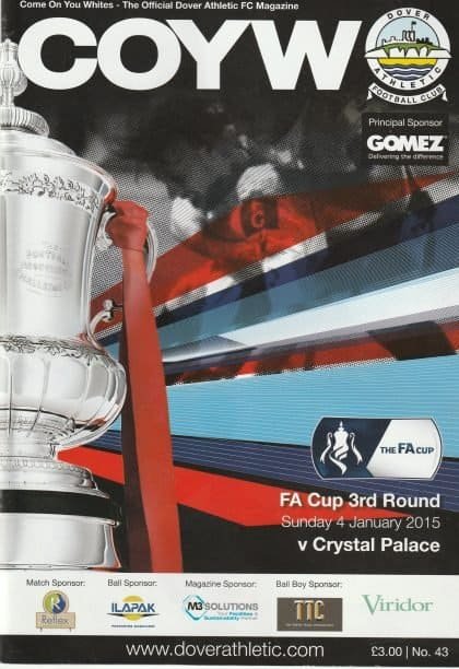 Dover Athletic v Crystal Palace   04-Jan-2015