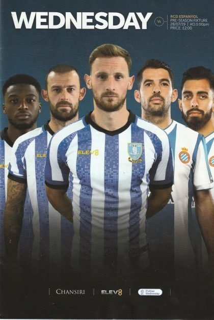 Sheffield Wednesday v Espanyol 28-Jul-2019