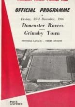Doncaster Rovers v Grimsby Town 23-Dec-1966